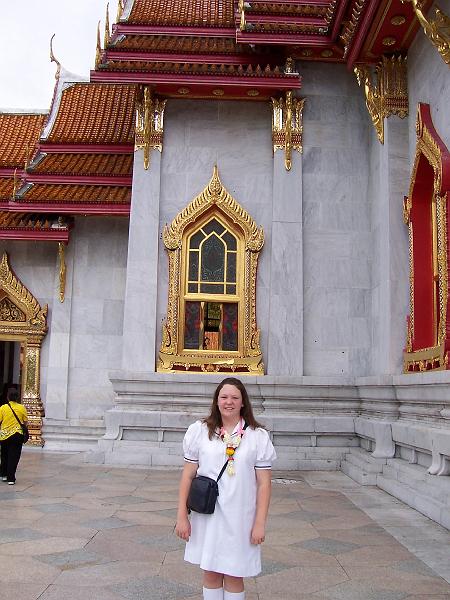 2006 - Texas Girls' Choir Long Tour, Bangkok, Thailand - Stephanie at the Royal Palace.jpg